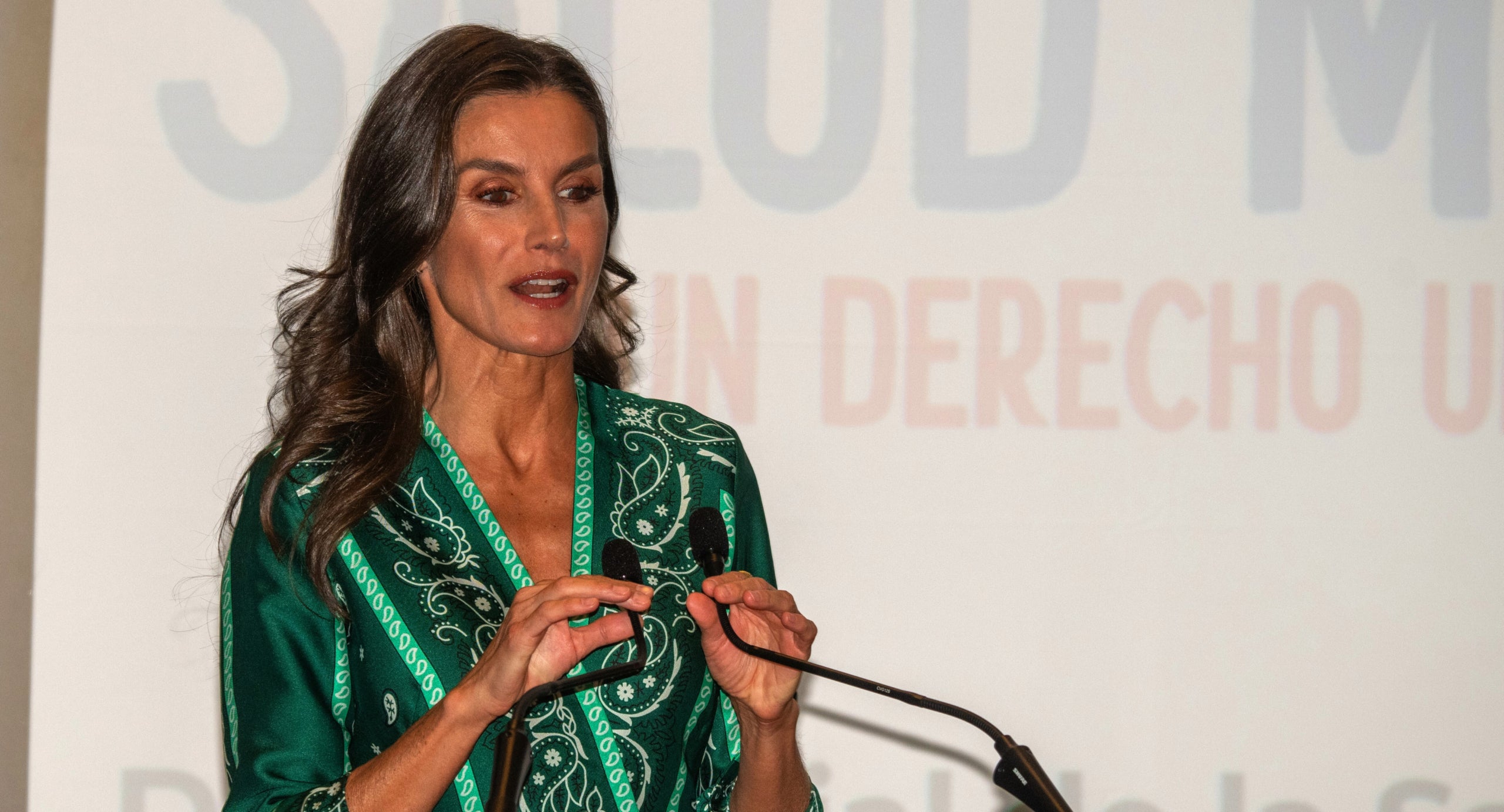 Letizia hace un rap el día mundial de la salud mental - Europa Press