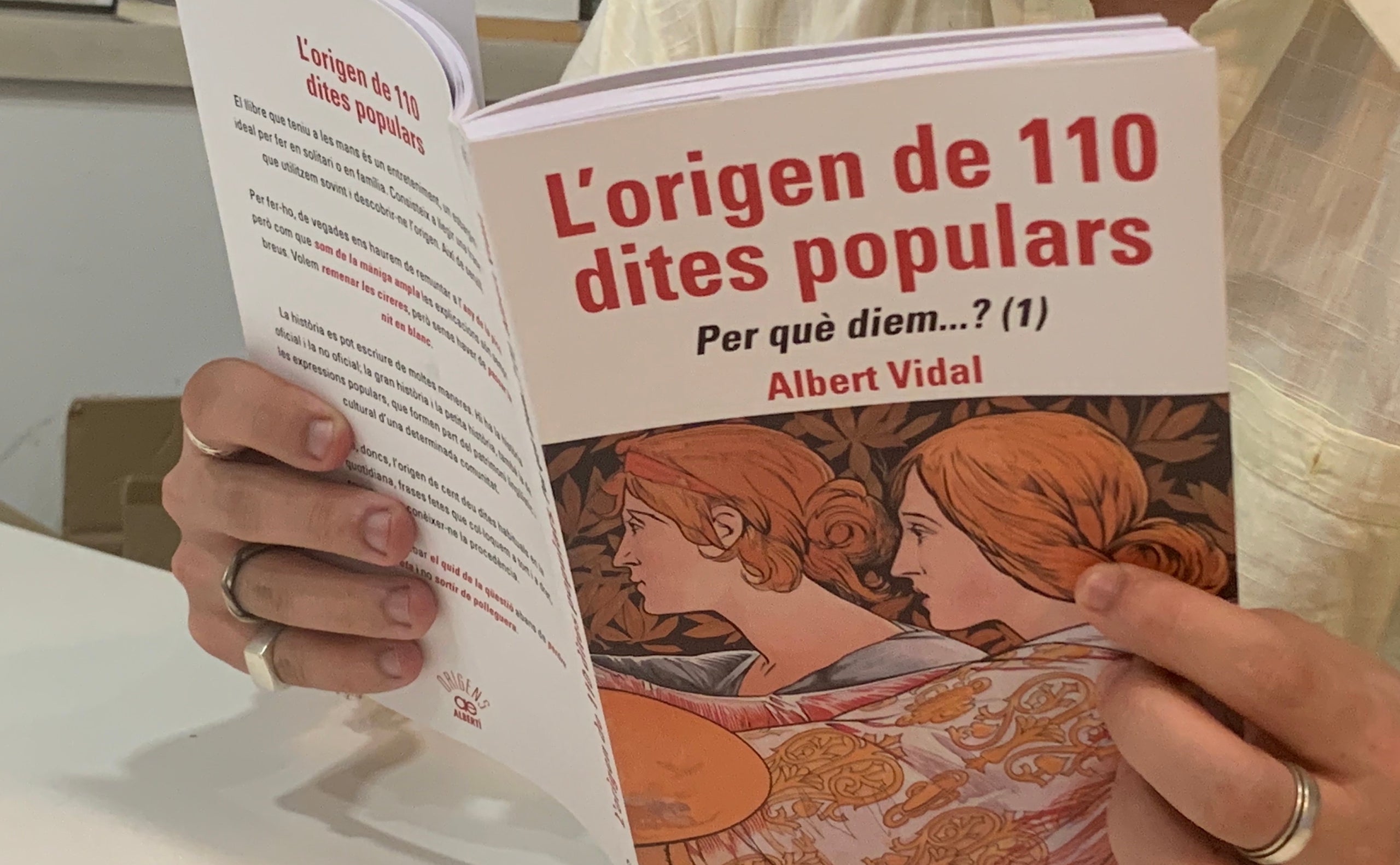 El llibre 'L'origen de 110 dites populars. Per què diem...(1)', d'Albert Vidal, d'Albertí Editor / S.B.
