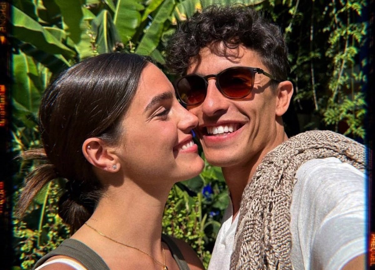 Marc Márquez i Gemma Pinto publiquen missatges romàntics - Europa Press