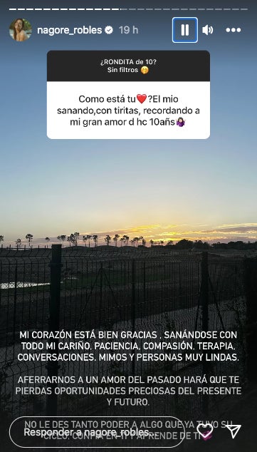 Més detalls de la nova vida de Nagore Robles - Instagram