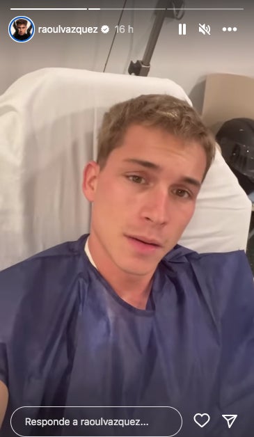 Raoul Vázquez explica com es troba - Instagram