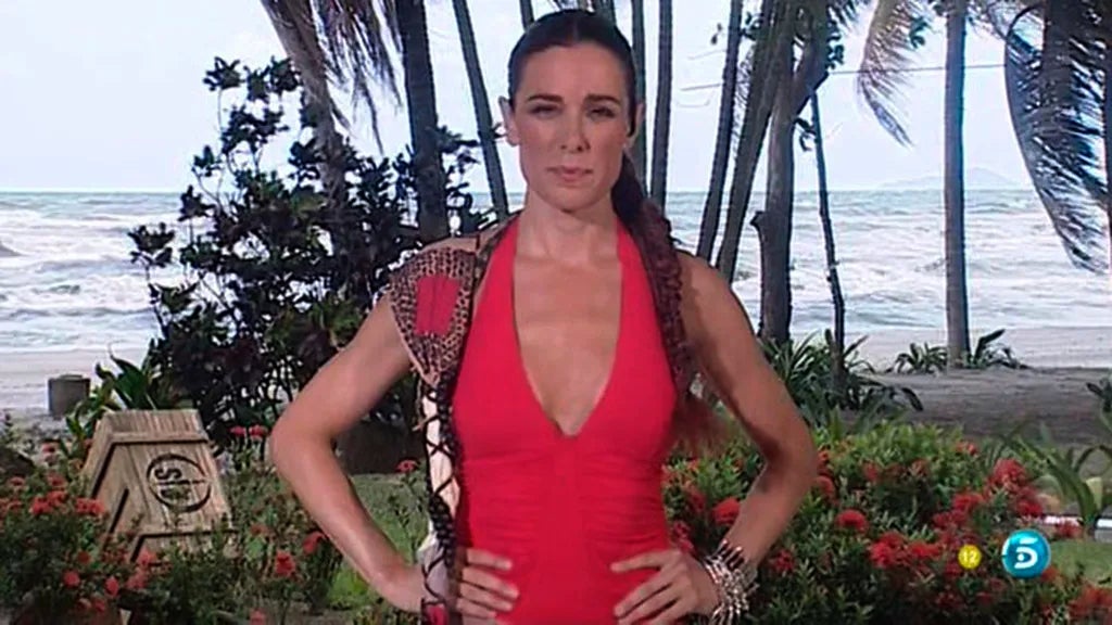 Una imatge de Raquel Sánchez Silva a Supervivientes - Telecinco