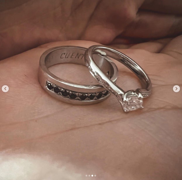 Així sonidón los anillos que se han regalado - Instagram