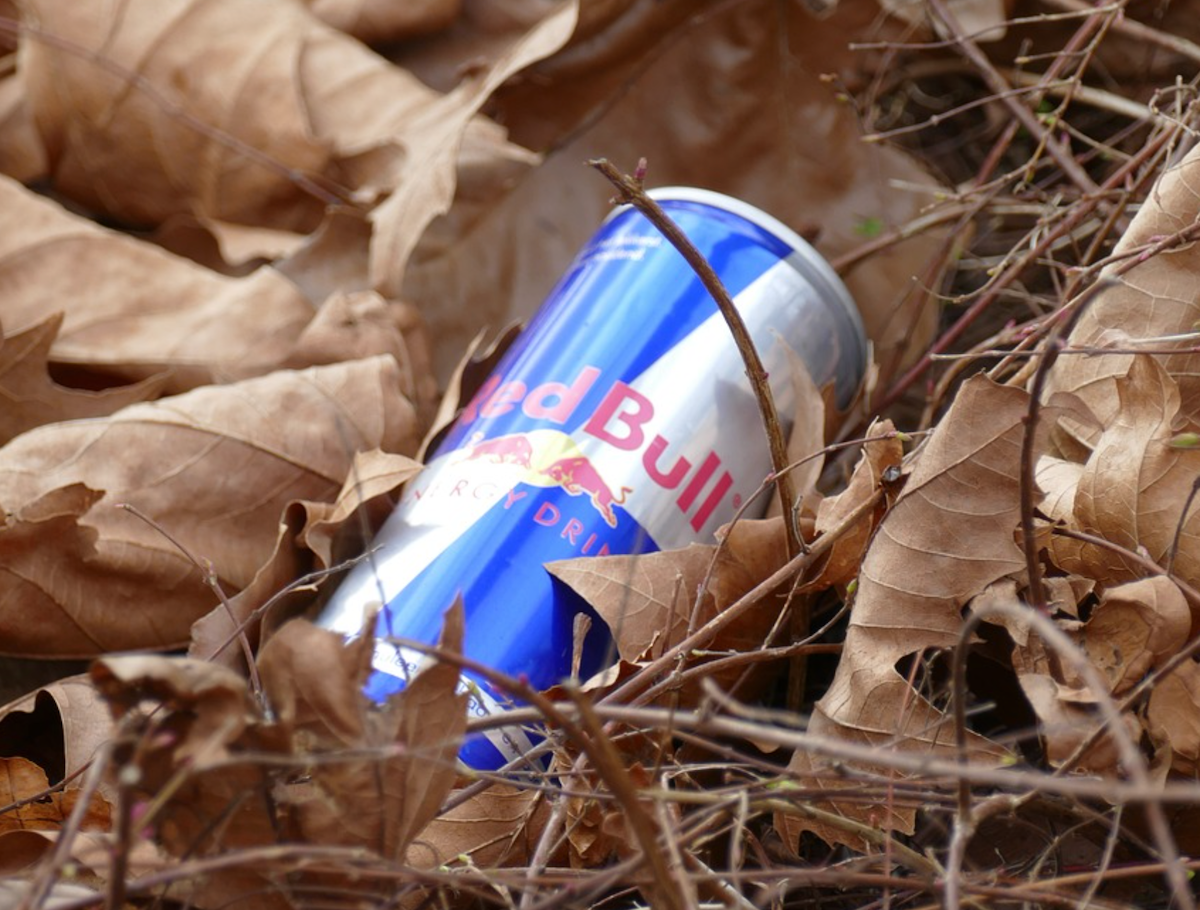 Una llauna de Red Bull, una beguda energètica perillosa per als adolescents / Pixabay