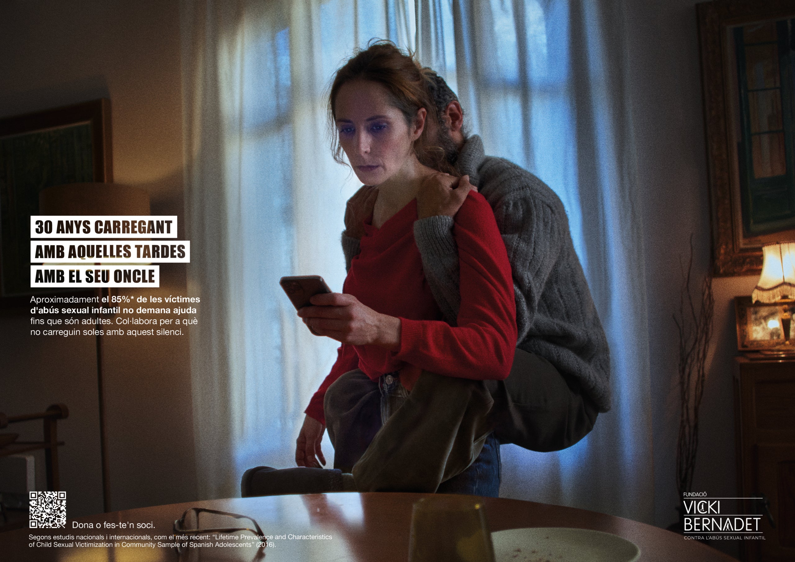 Spot de la campanya de la Fundació Vicki Bernadet / Cedida