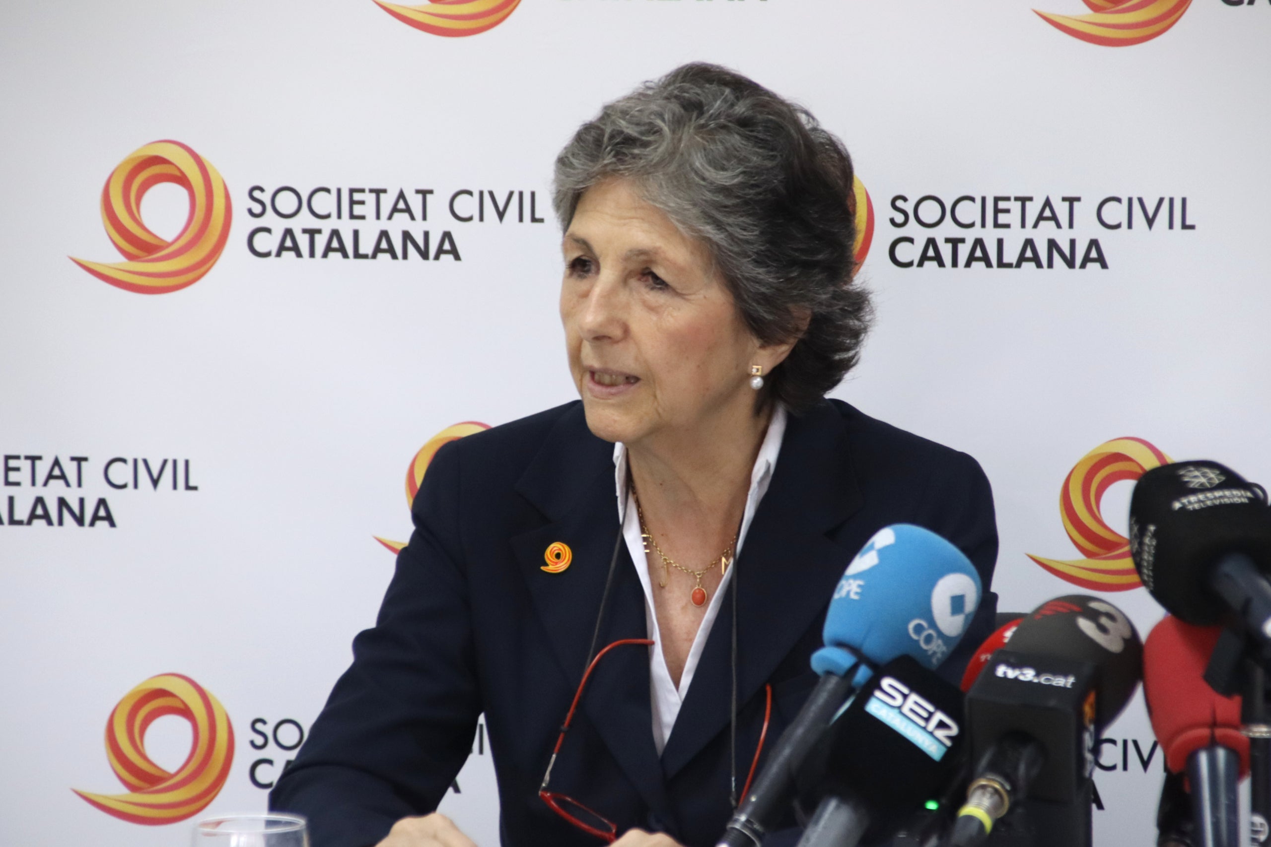Elda Mata, presidenta de Societat Civil Catalana (SCC) / ACN