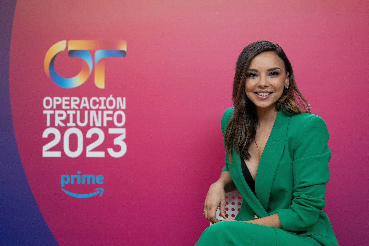 Chenoa, en la presentació d'Operación Triunfo 2023 - Europa Press