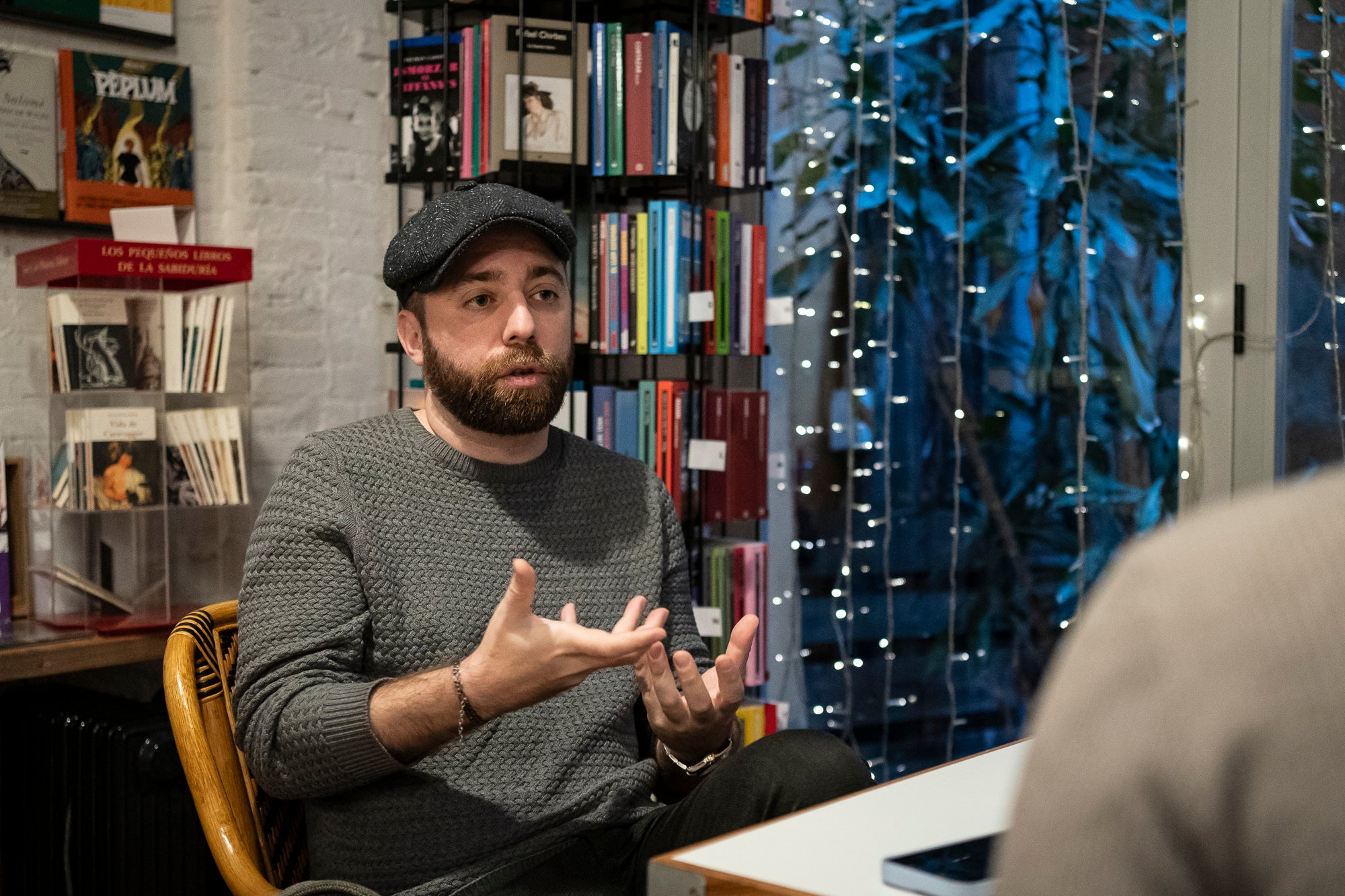 Èric Lluent, Periodista y escritor residente en Islandia. 28.11.2023 / Mireia Comas