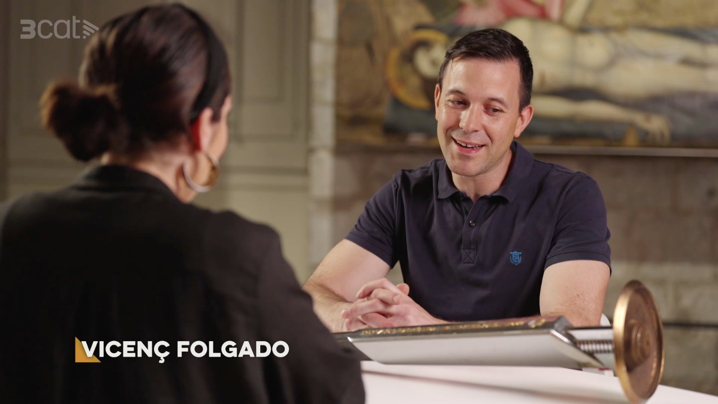 El Vicenç encara conserva la torxa olímpica que va dur el seu pare - TV3