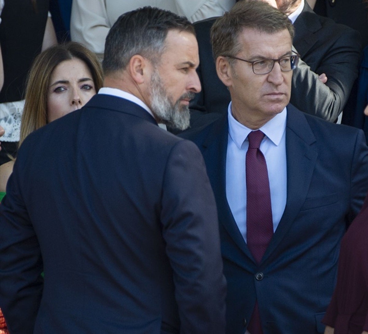 Feijóo i Abascal sumarien  majoria absoluta al Congrés, segons l'enquesta | Europa Press