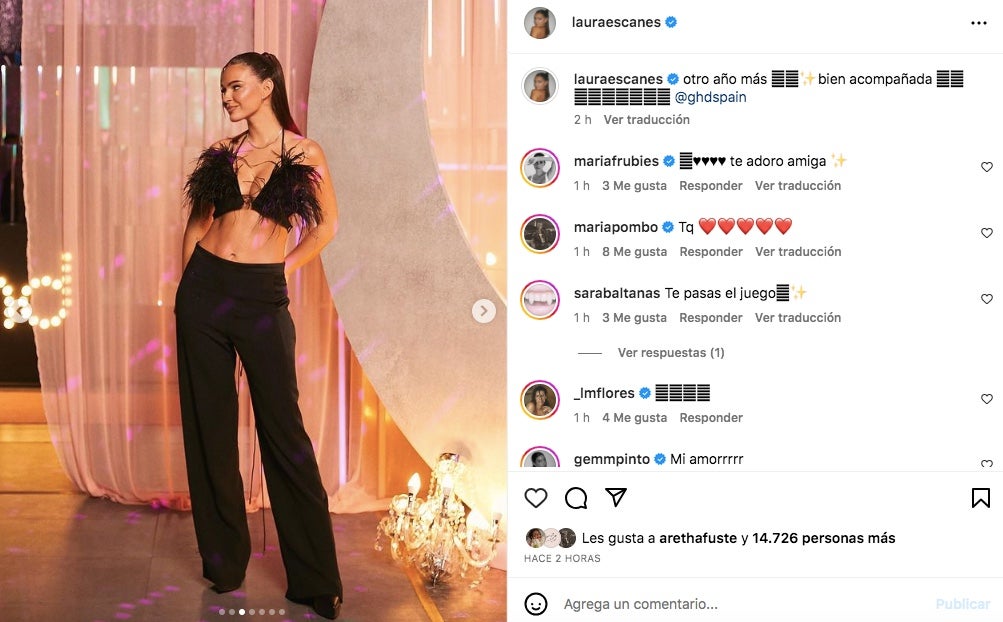 Laura Escanes parla de l'última ruptura - Instagram