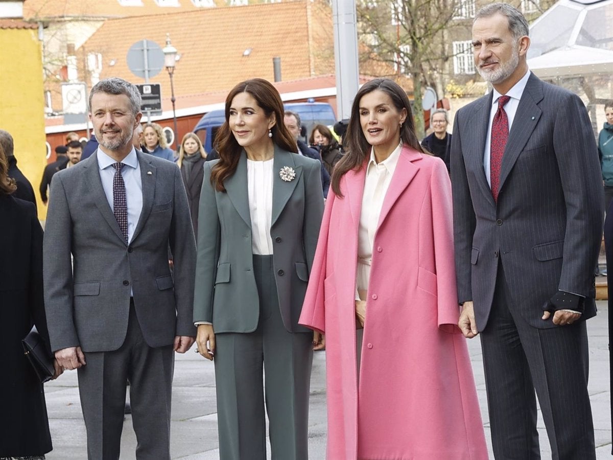 L'última imatge dels prínceps de Dinamarca, amb Felip i Letícia - Europa Press