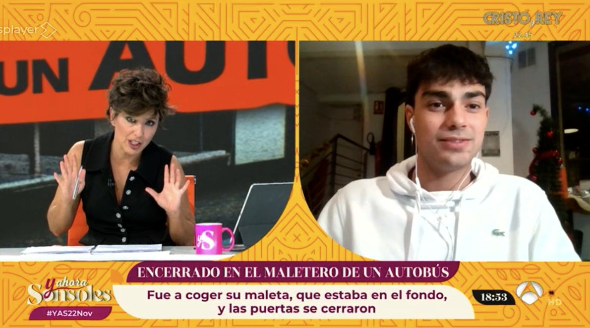 Sonsoles Ónega insulta un convidat i el micro obert la delata - Antena 3