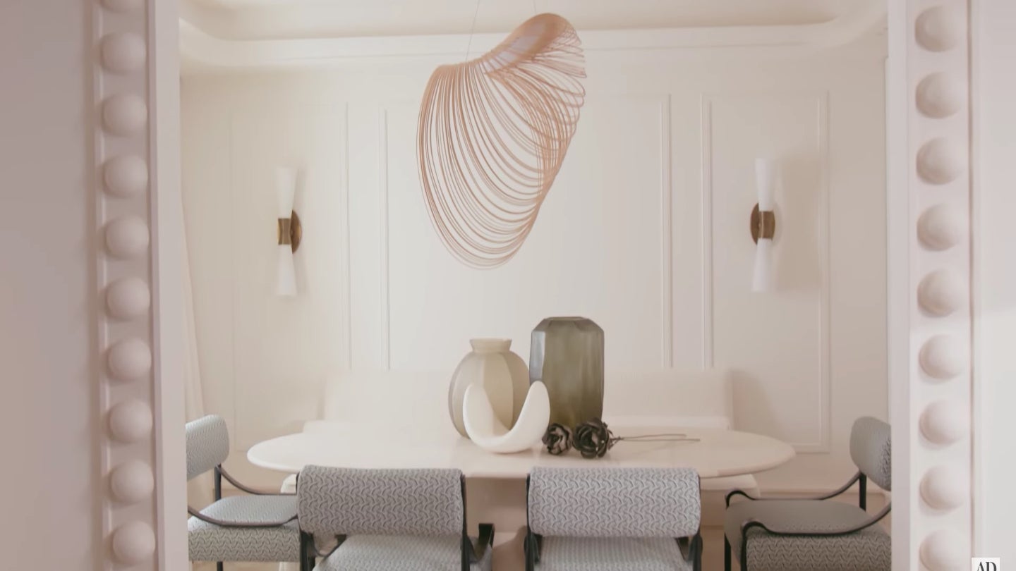 Una part del menjador del pis nou del matrimoni - ARCHITECTURAL DIGEST