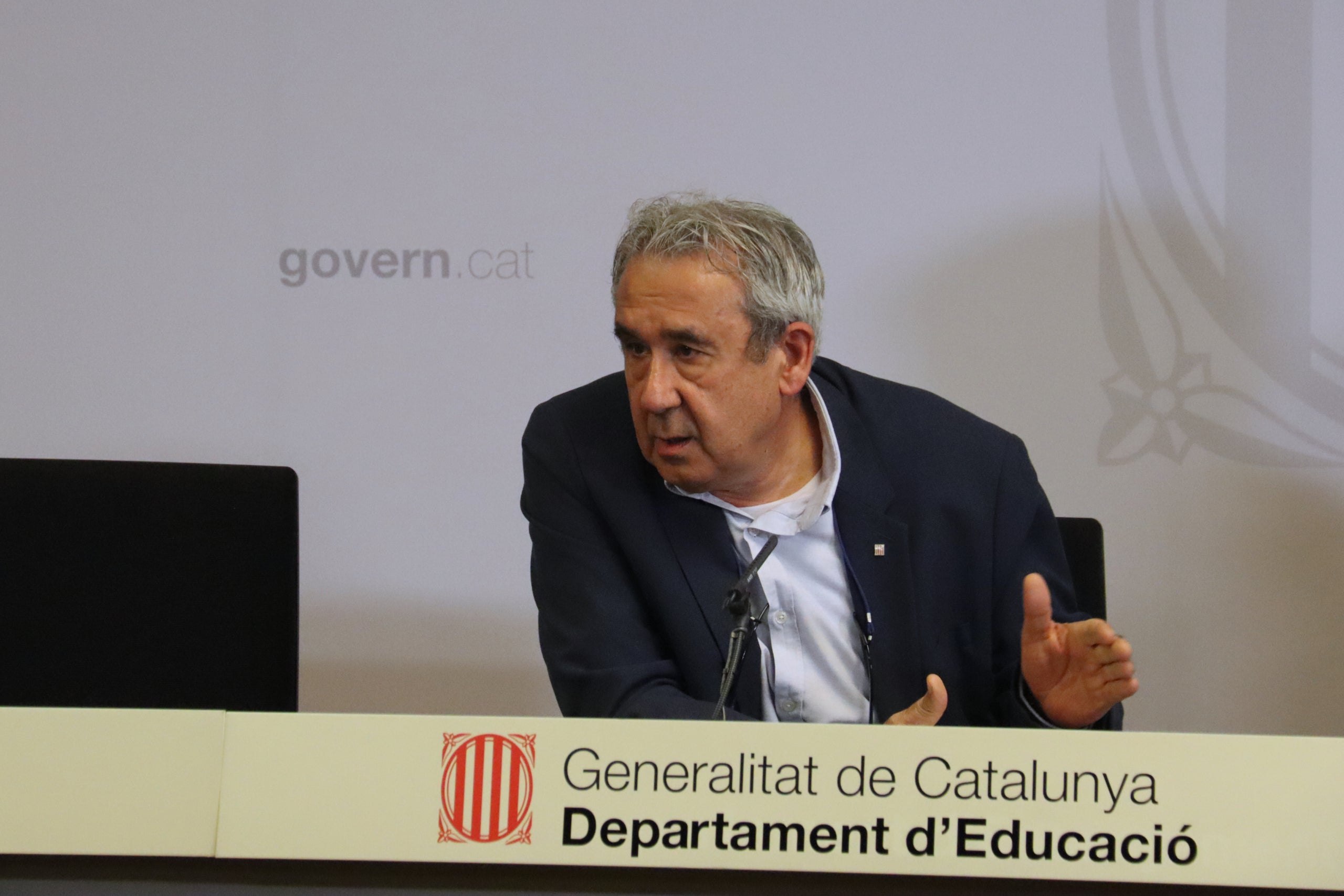El secretari de Polítiques Educatives, Ignasi Garcia Plata / ACN