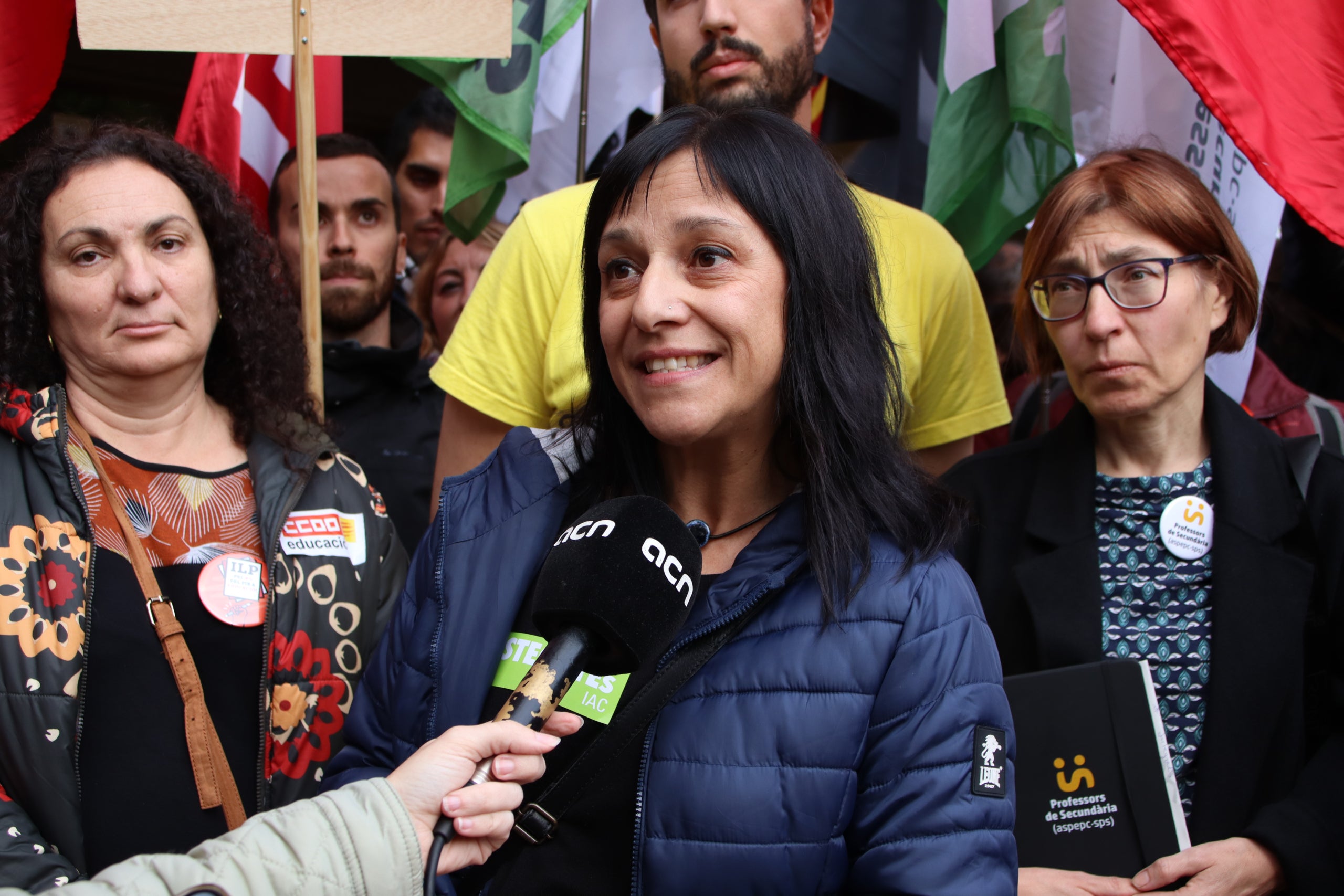 La portavoz nacional de USTEC, Iolanda Segura / ACN