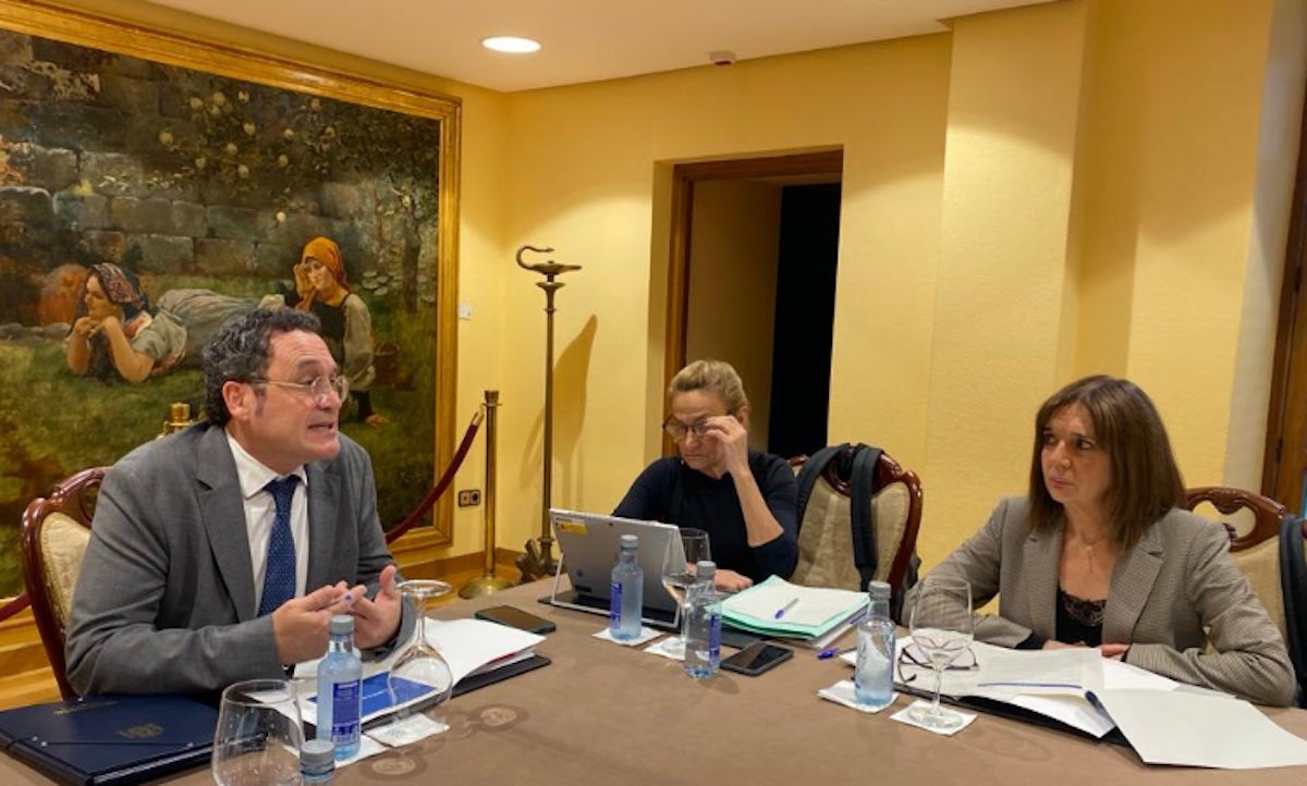 El fiscal general de l'Estat, Álvaro García Ortiz, en la reunió amb els fiscals superiors de l'Estat espanyol/Fiscalia