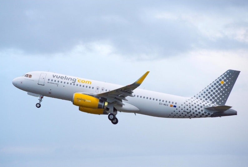 Un avió de Vueling com el que podrà agafar el guanyador de la Panera Més Gran del Món