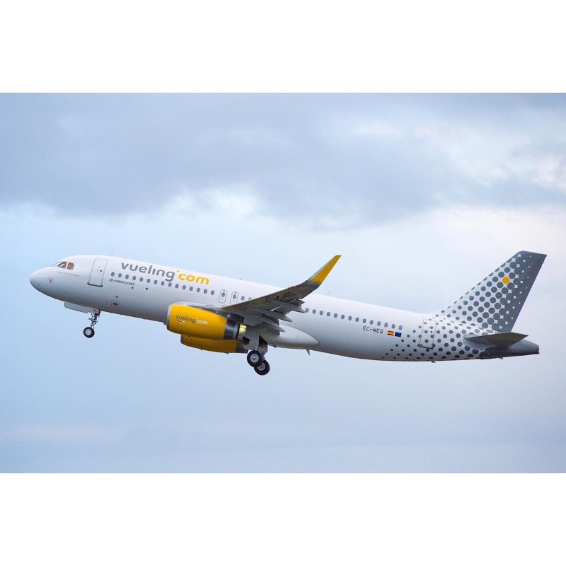 Un avió de Vueling com el que podrà agafar el guanyador de la Panera Més Gran del Món