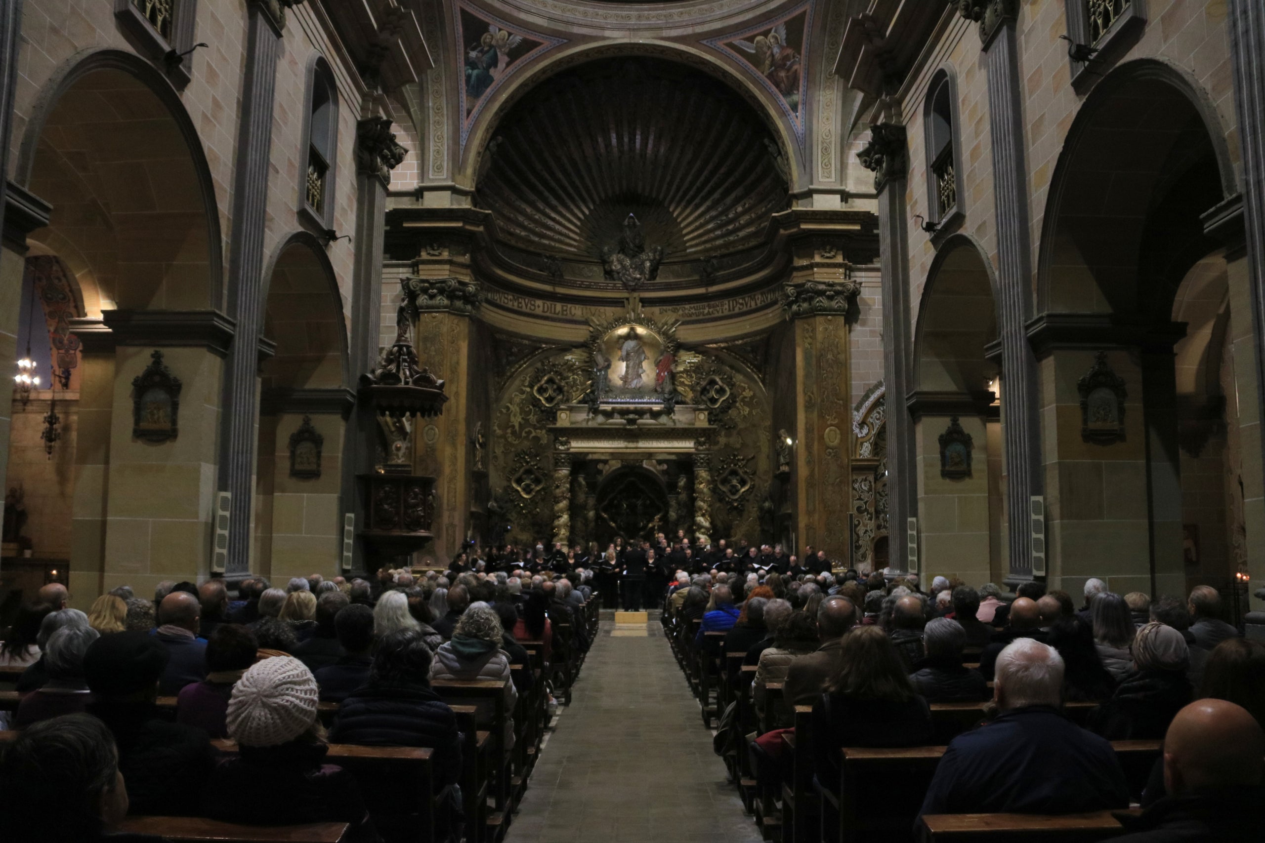 L'església parroquial d'El Vendrell durant la representació de la inèdita 'Missa de Glòria', de Pau Casals / ACN