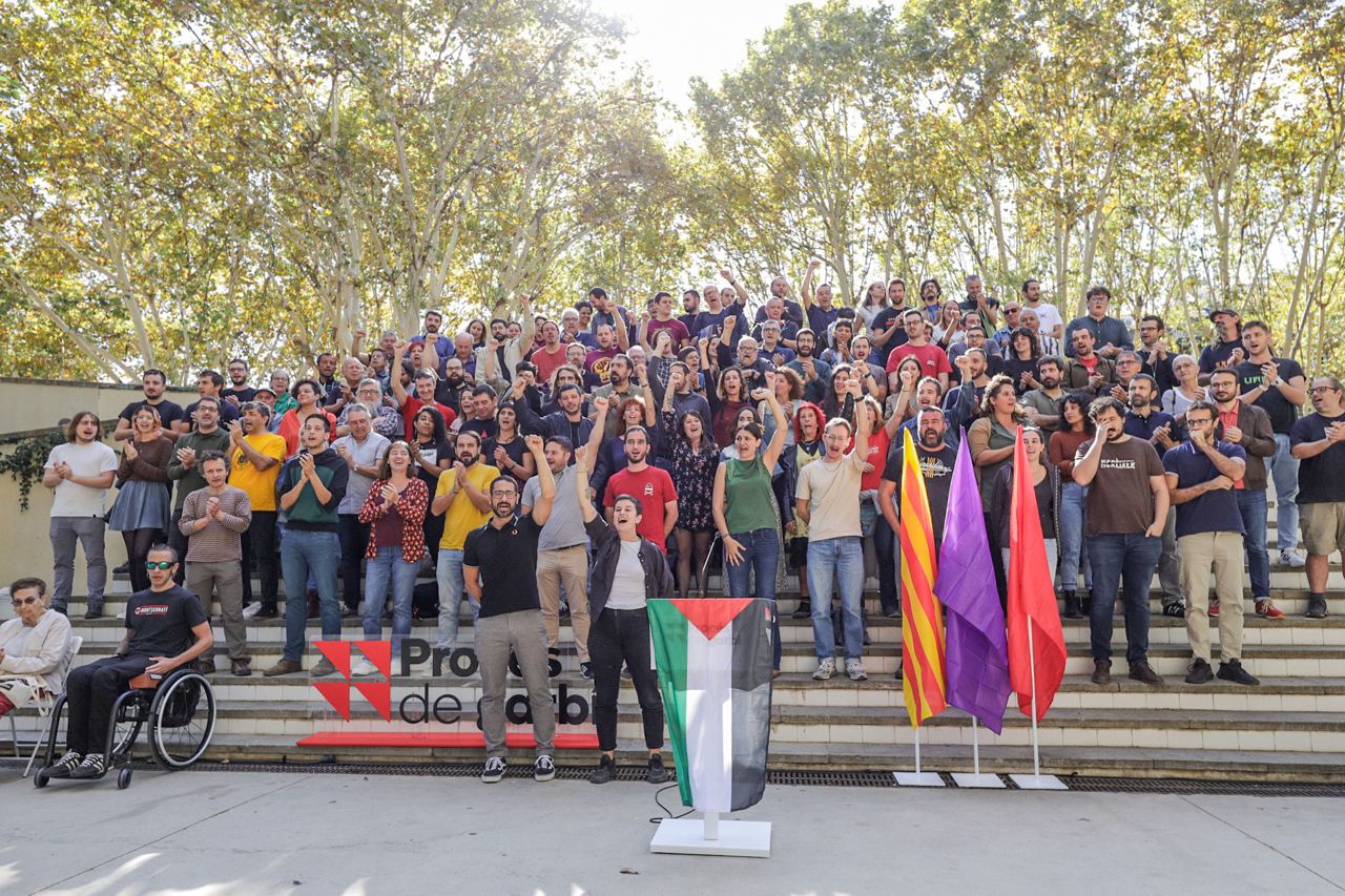 La presentación del Proceso de Garbí del pasado 28 de octubre/CUP