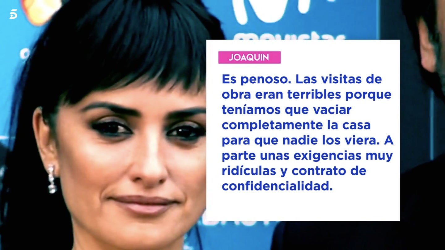 Crítiques a Penélope Cruz i Javier Bardem pel tracte a l'arquitecte - Telecinco