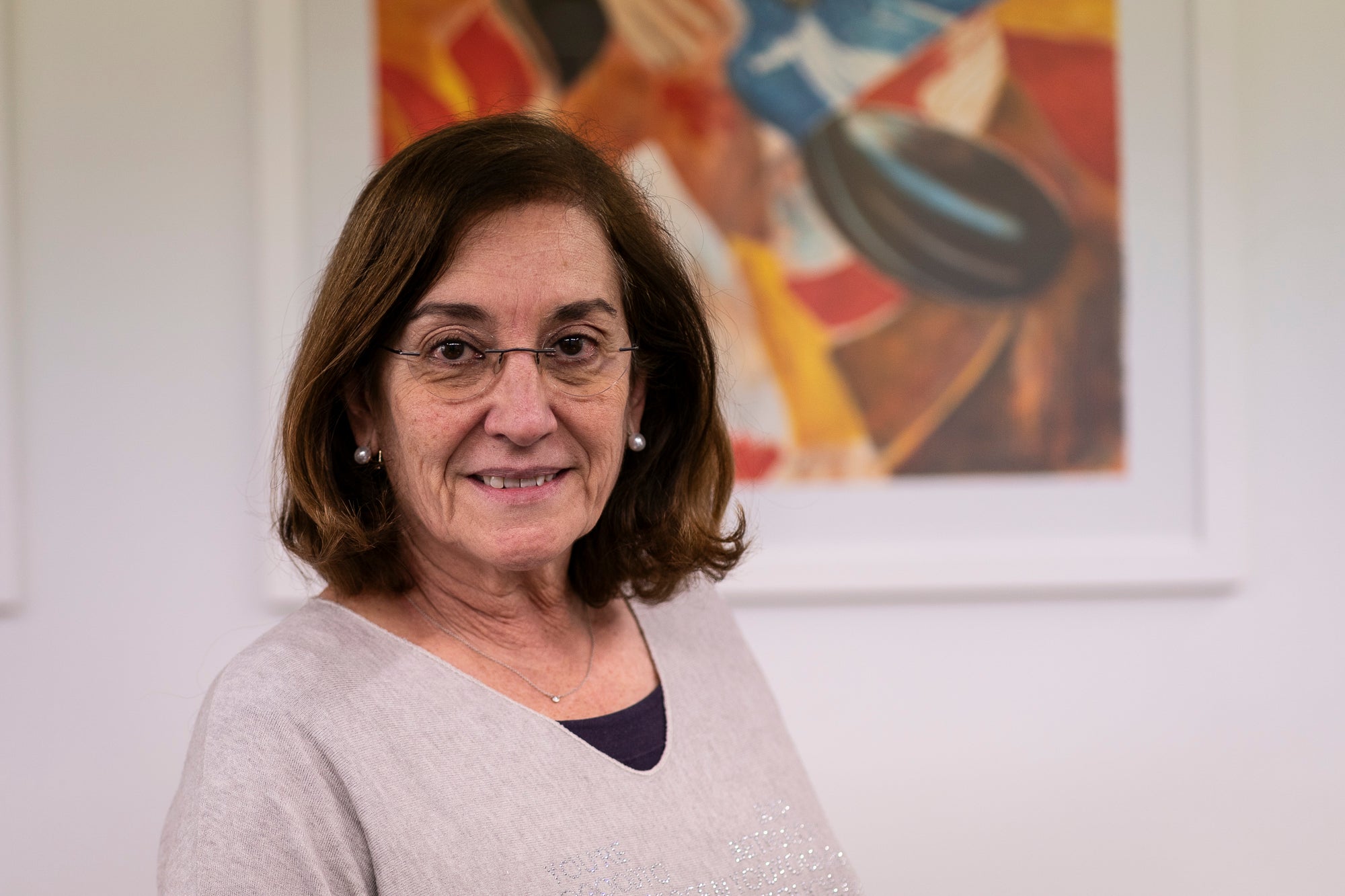 Glòria Jodar, degana de Consell de Col·legis d'Infermers i Infermeres de Catalunya / Mireia Comas