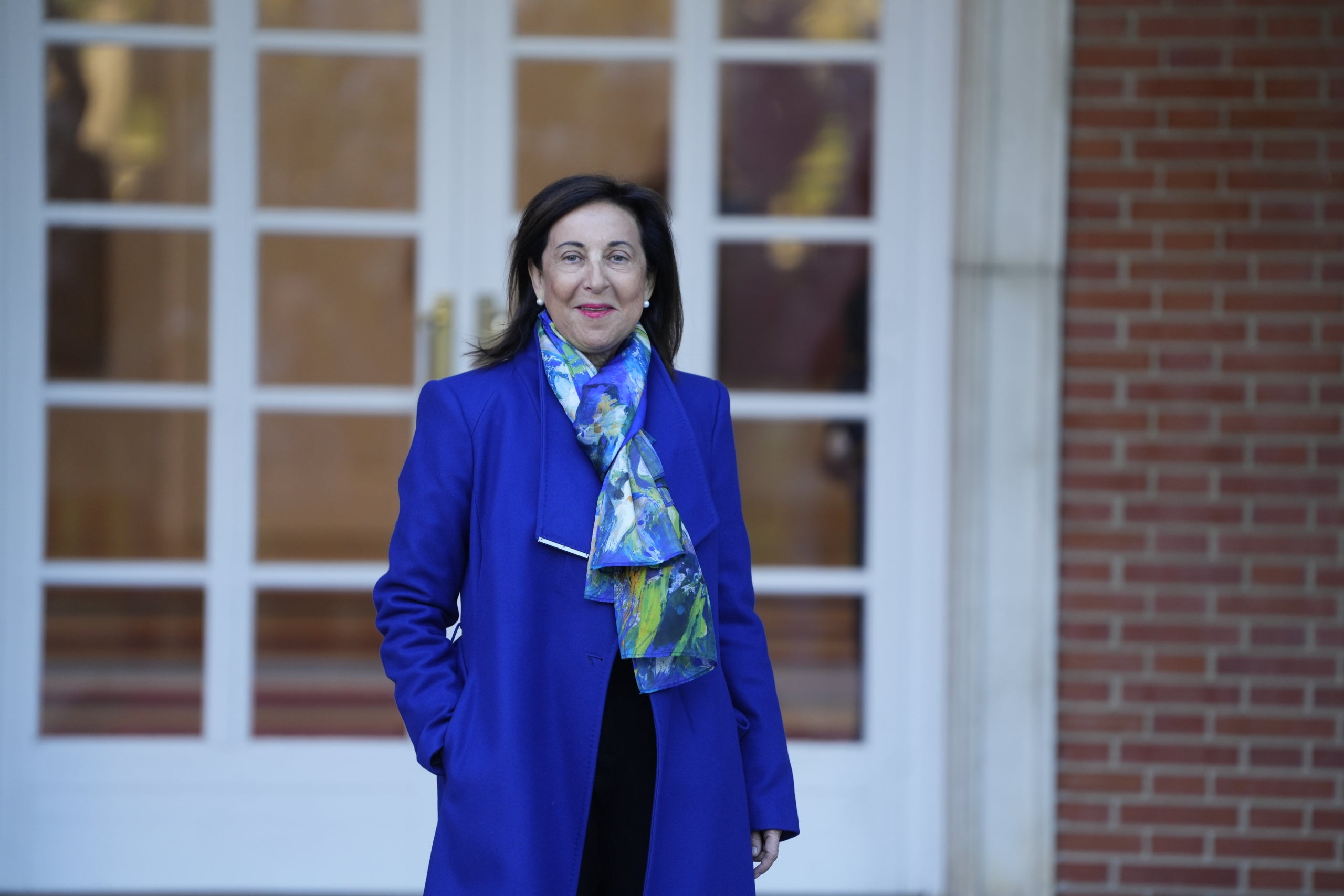 La ministra de Defensa, Margarita Robles, aquest dimecres al Consell de Ministres a Madrid / ACN (Javier Barbancho)