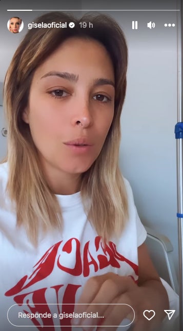 Gisela, ingressada durant el cinquè mes d'embaràs - Instagram