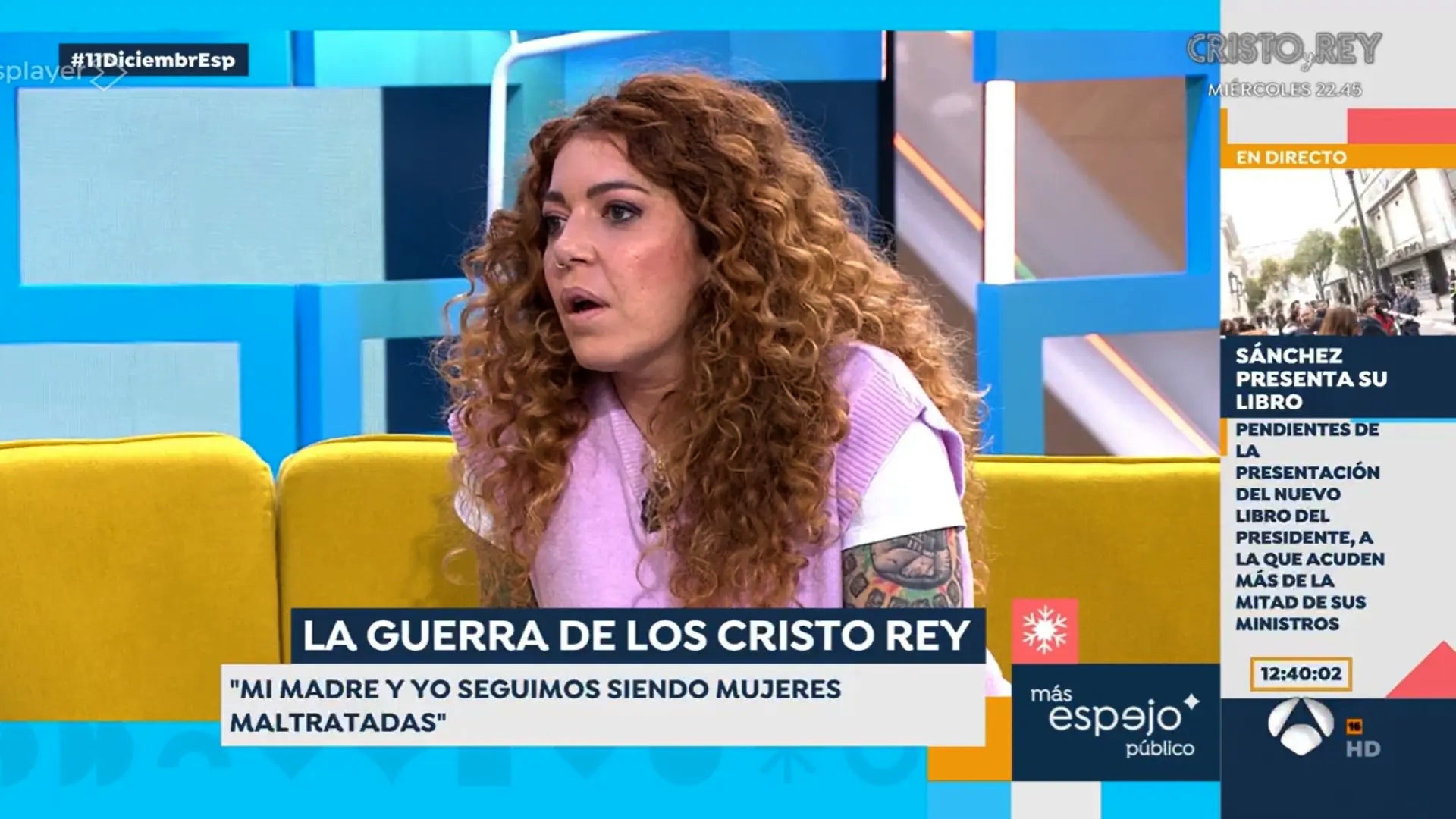 Sofía Cristo diu estar preocupada per l'estat de la mare - Antena 3