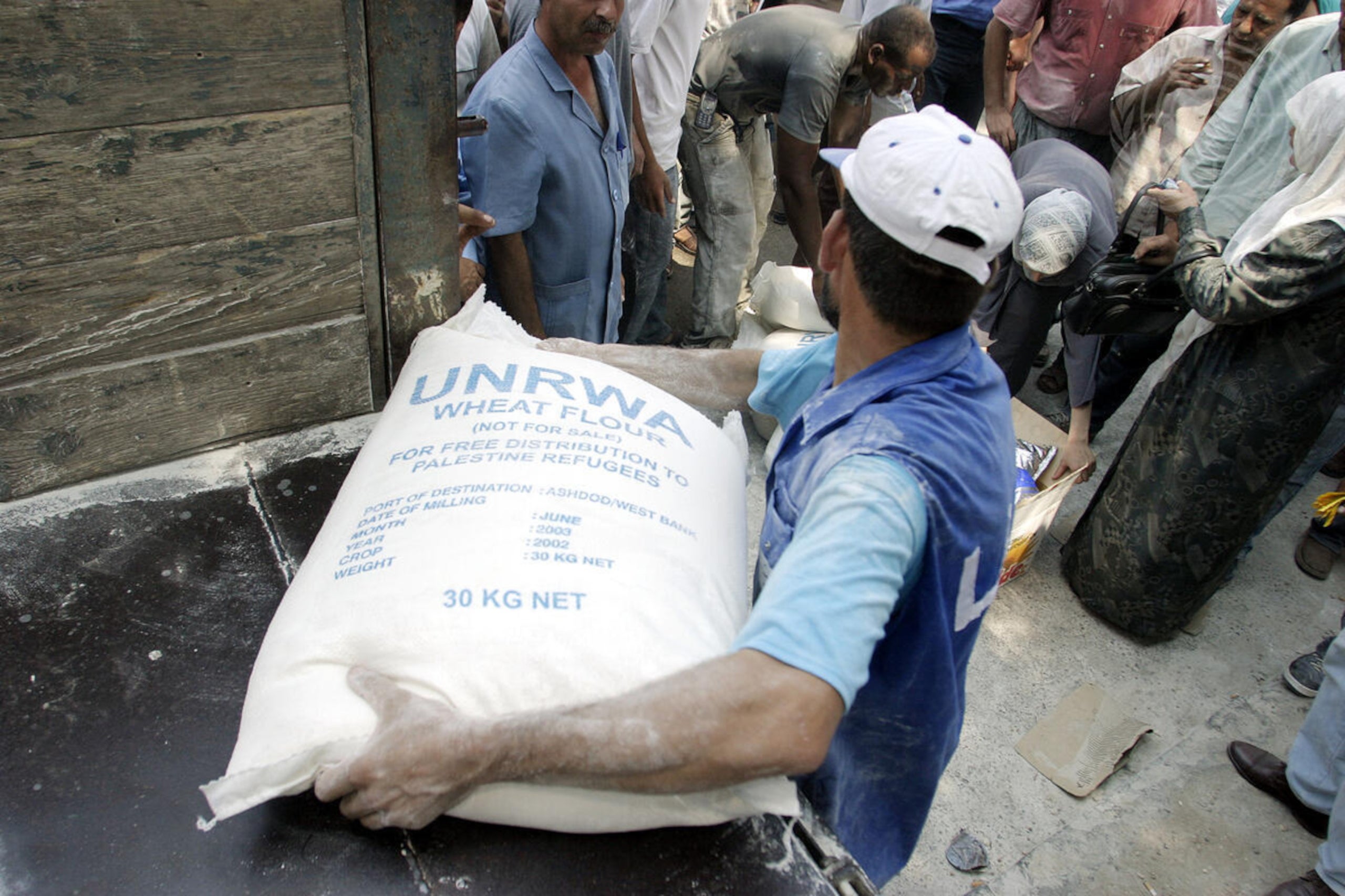 Un treballador de l'UNRWA / ACN