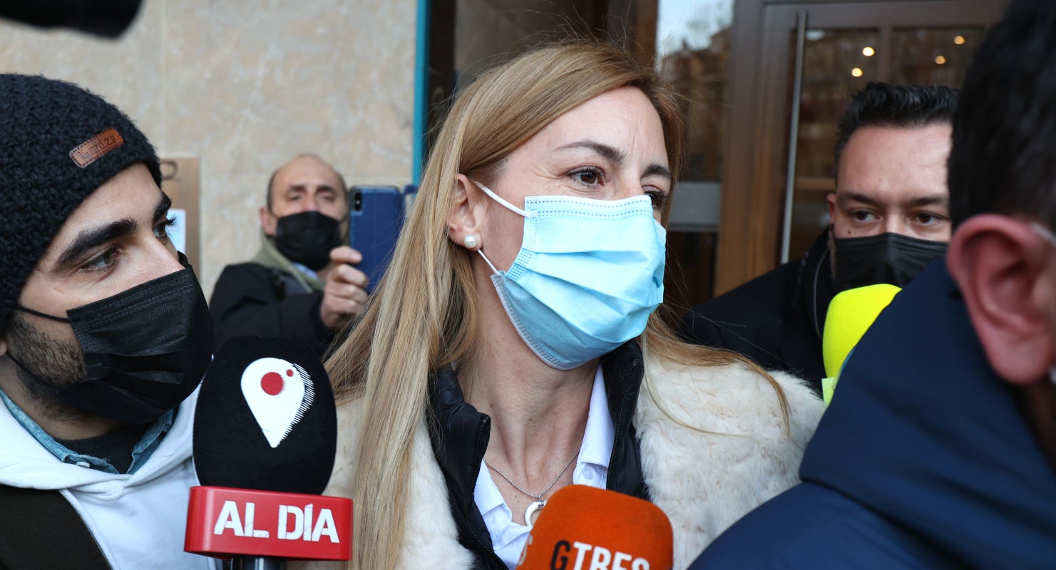 Ainhoa Armentia conoce la madre de Iñaki Urdangarin - Europa Press
