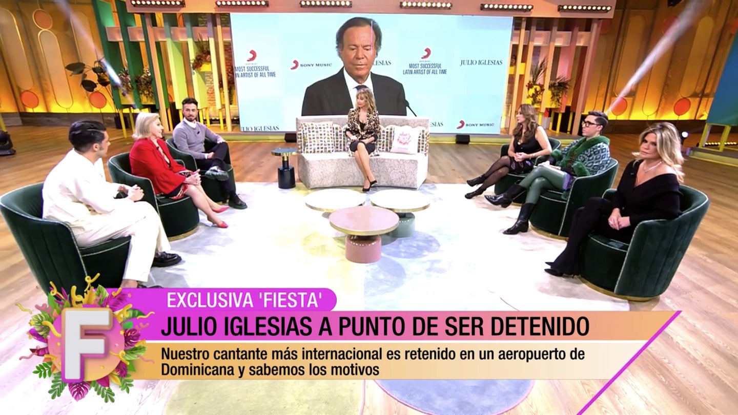 El programa explica per què han retingut Julio Iglesias - Telecinco