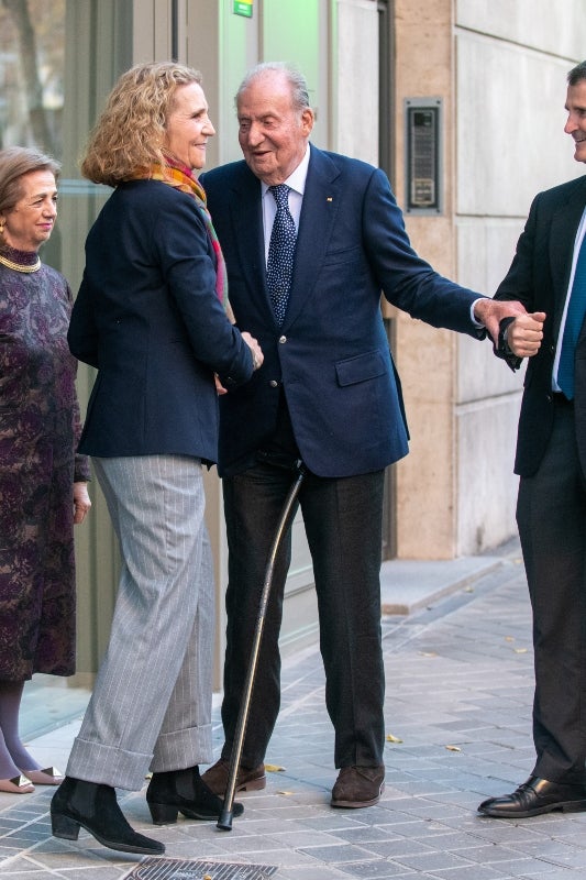 Elena estarà present en la festa d'aniversari de l'emèrit - Europa Press