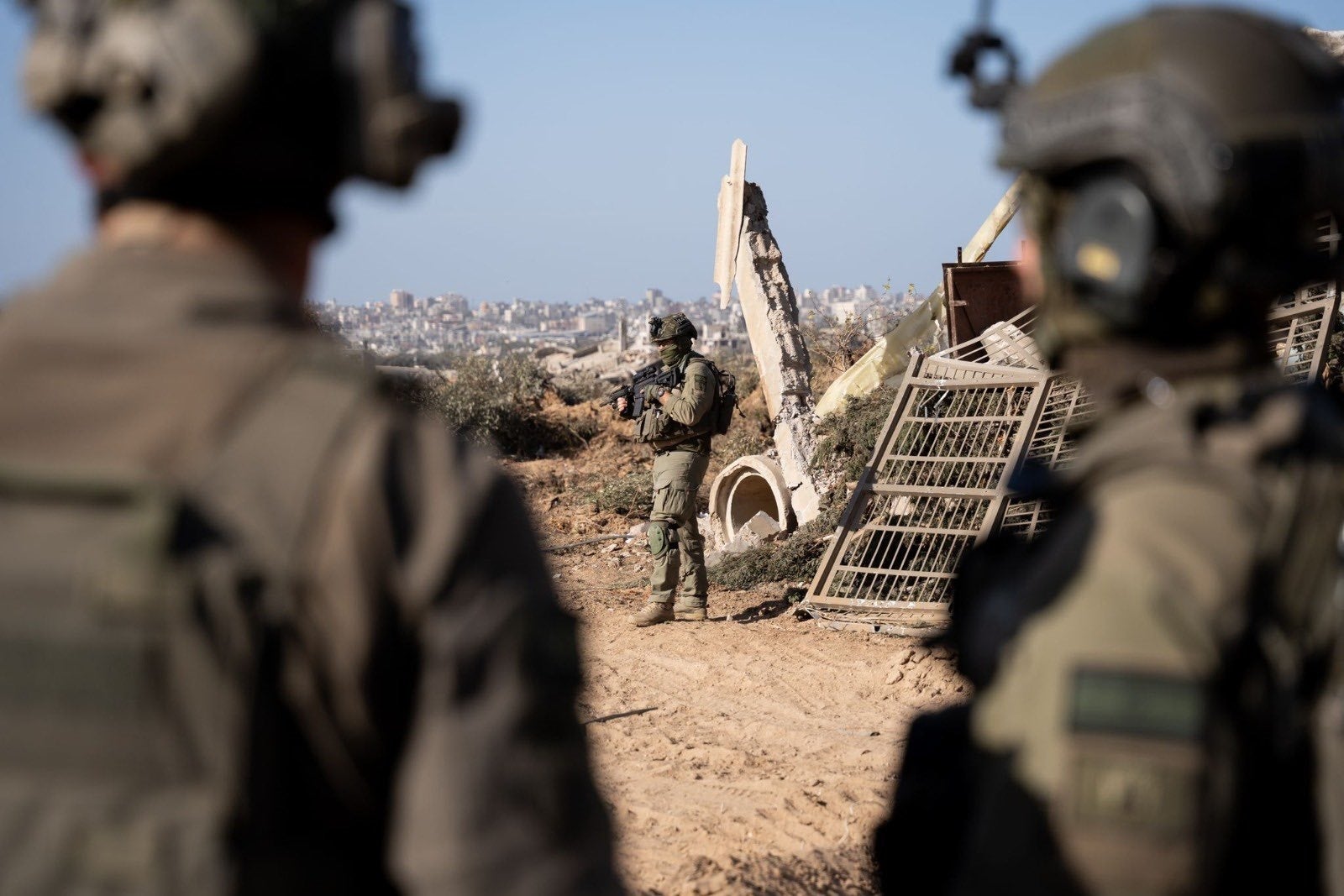 Militars israelians desplegats a la Franja de Gaza / FDI