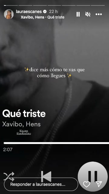 Indirecta de Laura Escanes a Álvaro de Luna? - Instagram
