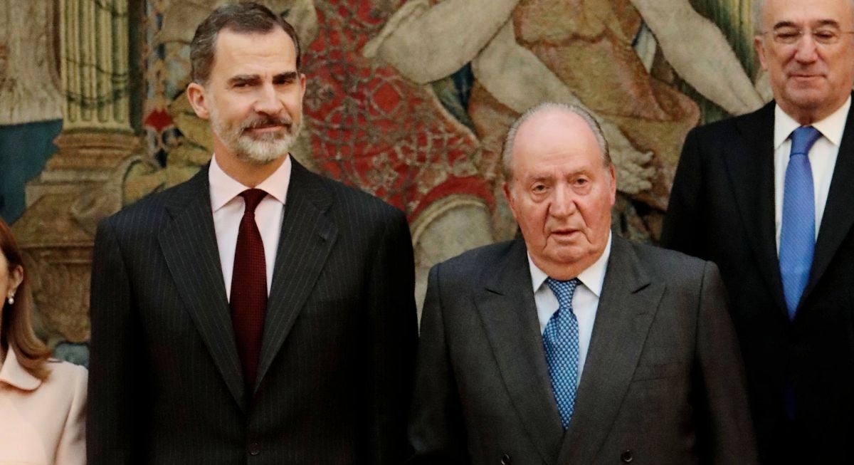 Joan Carles de Borbó va enviar un Whatsapp enfadat a Felip - Europa Press