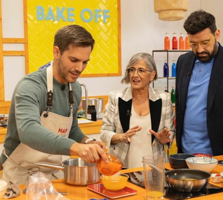 El actor barceloní participa en un programa de cocina - TVE