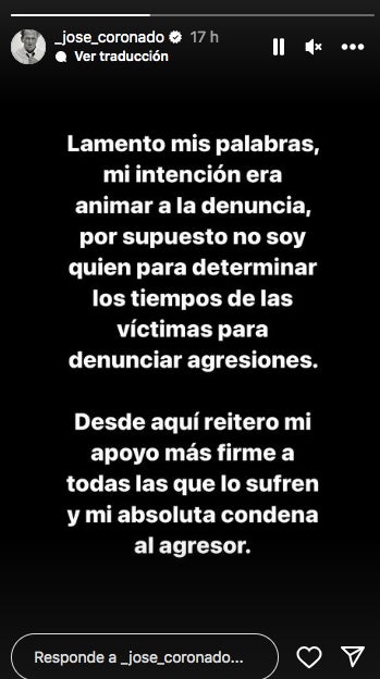 L'actor reacciona a l'allau de crítiques - Instagram
