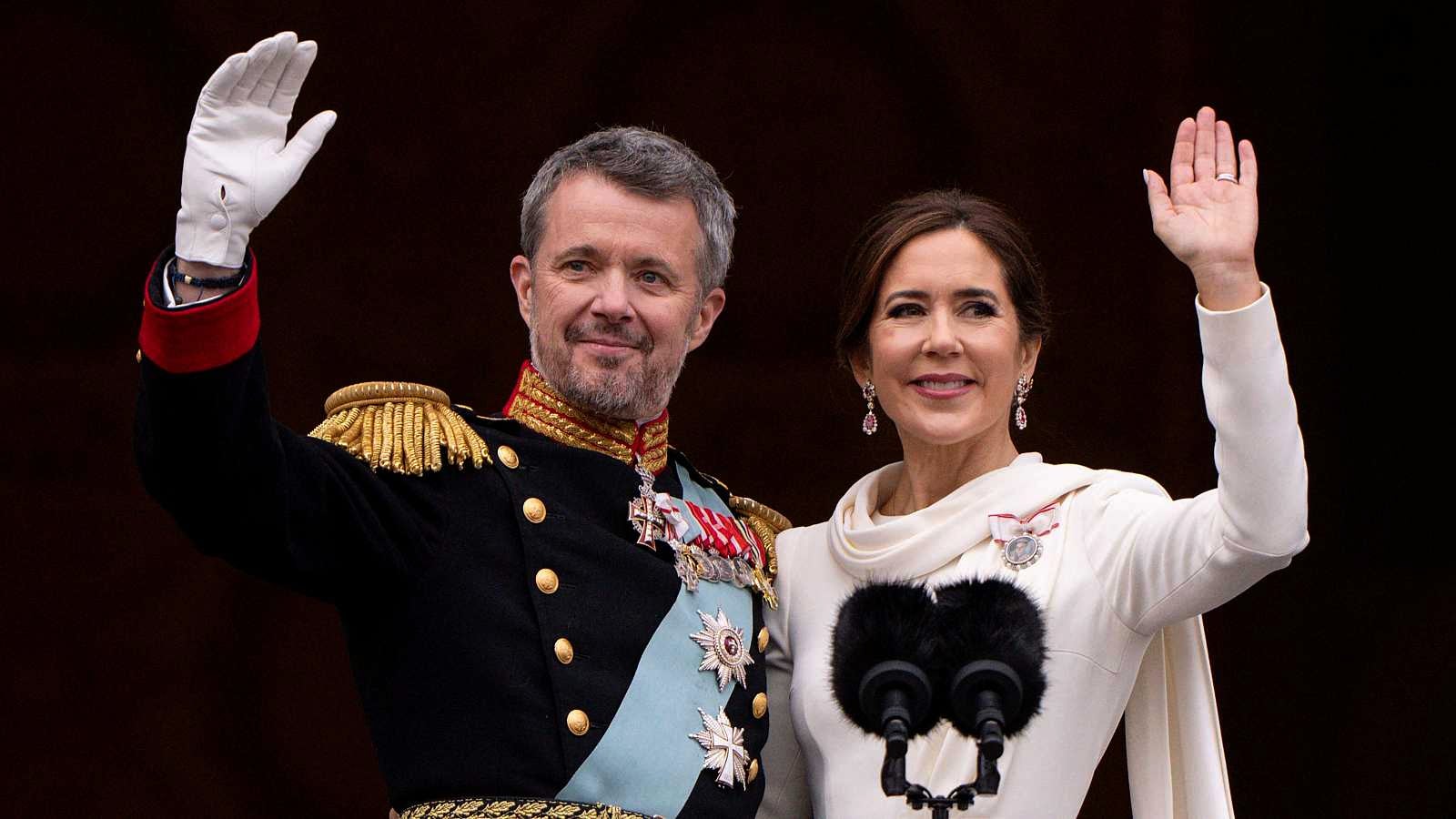 Primera imatge dels nous reis danesos - TVE