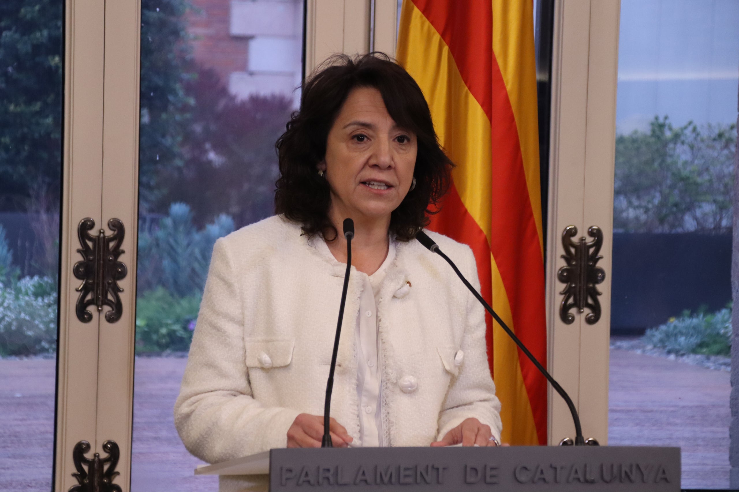 Imatge de la presidenta del Parlament, Anna Erra / ACN