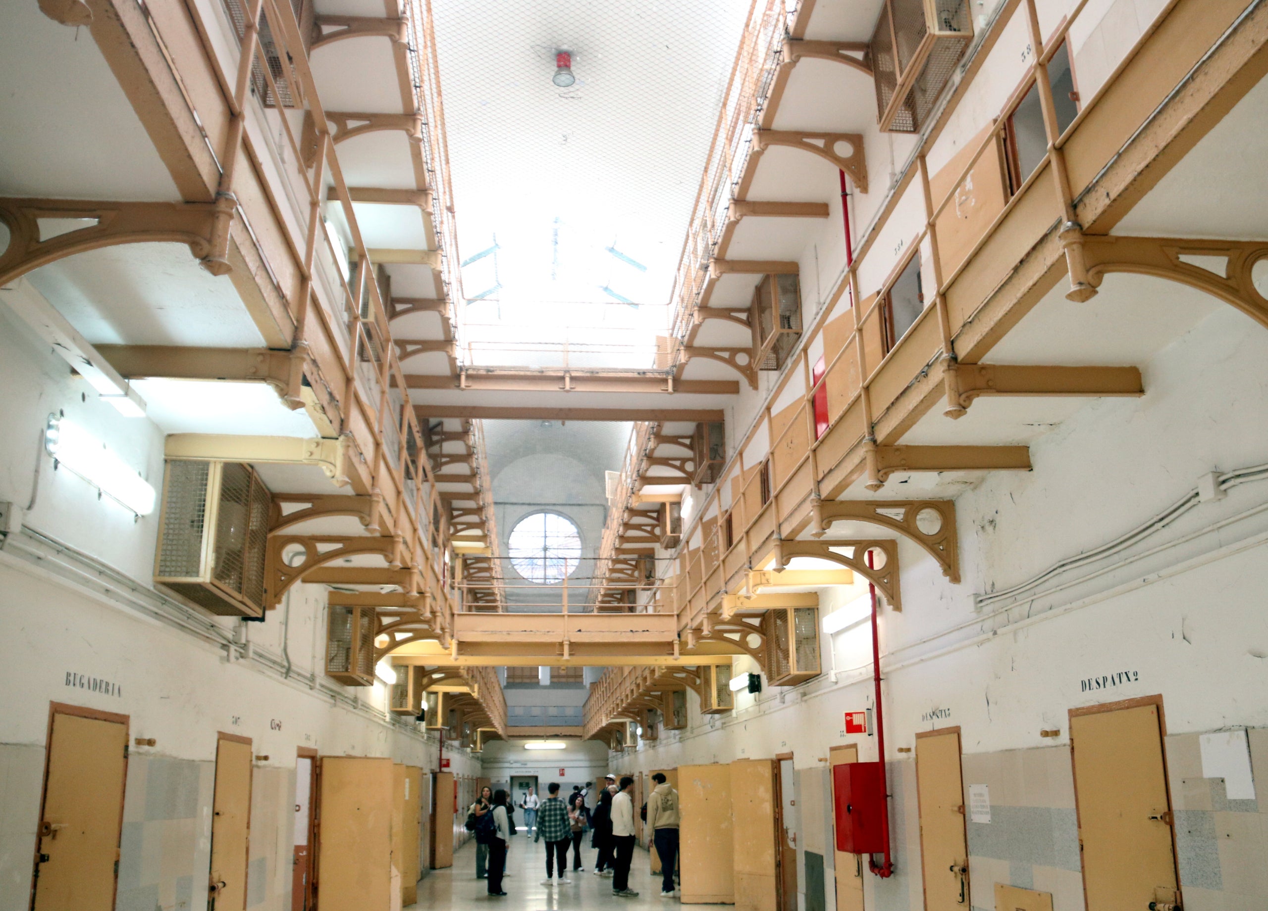 Galeria quarta de la presó Model de Barcelona on va estar empresonat Puig Antich / ACN