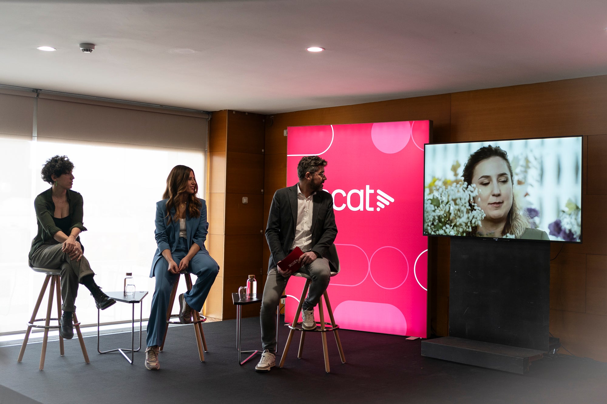 Així ha estat la rosa de premsa de presentació del nou programa de 3Cat - Mireia Comas