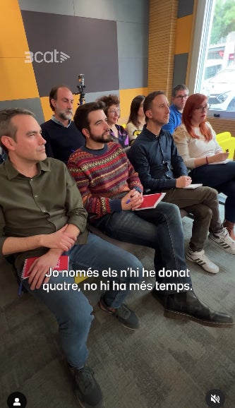 Aquests són els alumnes de Quim Masferrer - Instagram