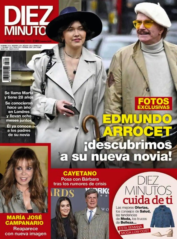 Bigote Arrocet té una nòvia molt més jove que ell - Diez Minutos