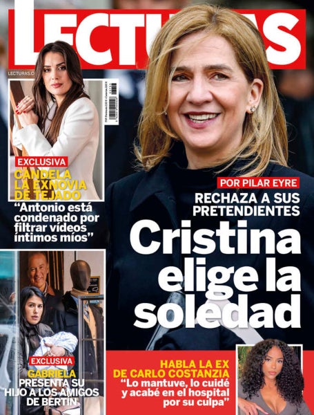 Cristina de Borbó té́ muchos pretendientes - Lecturas