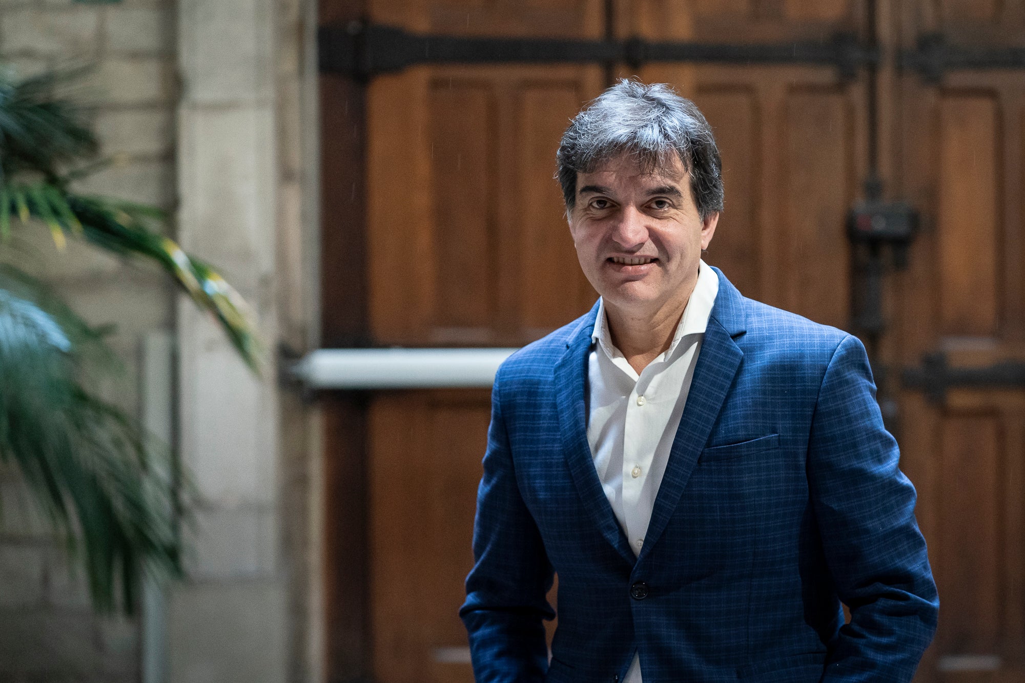Sergi Sabrià, exresponsable de comunicació d'ERC i que va deixar el càrrec arran de la crisi interna del partit relacionada amb les campanyes B / Mireia Comas