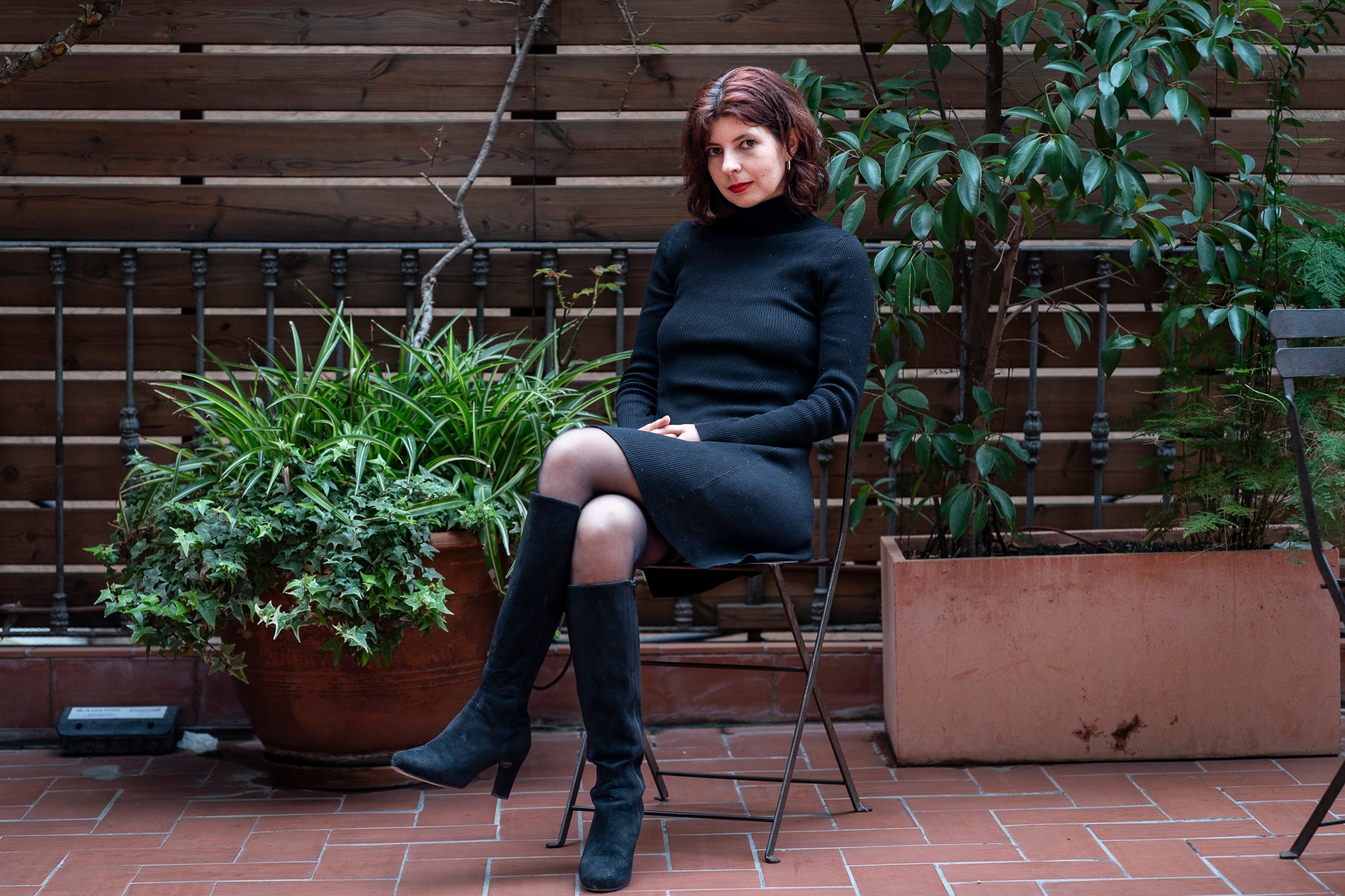Selena Soro, periodista i escriptora catalana. Barcelona 26-02-2024 / Mireia Comas