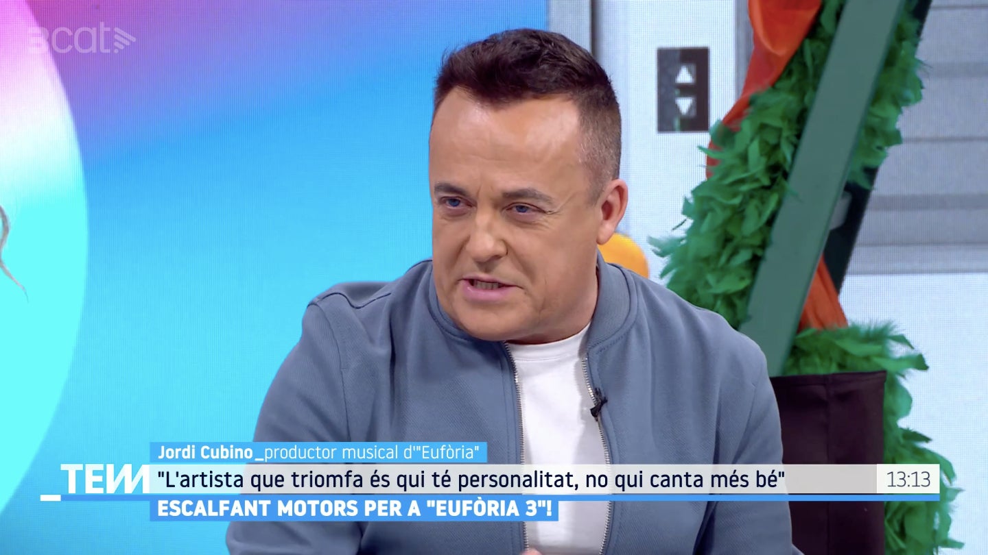 Jordi Cubino confia que el concurs musical torni a ser un èxit - TV3
