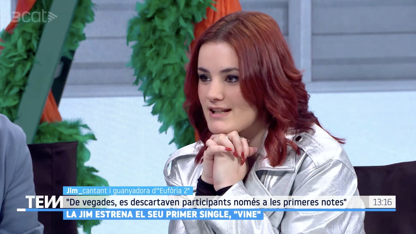 La Jim va guanyar la segona edició d'Eufòria - TV3